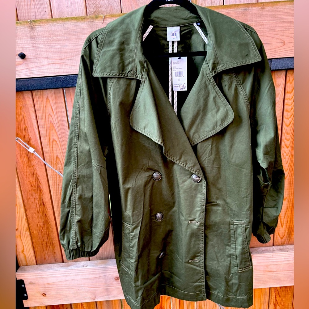 Cabi “expedition” trench coat